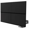 2násobný držák na stůl pro monitor Ergotron 45-690-293, 68,6 cm (27), šedá