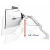 Ergotron držák na stůl pro monitor HX mit VHD Pivot 1 Displej: (s) 144,8 cm (57) bílá nastavitelná výška, naklápěcí