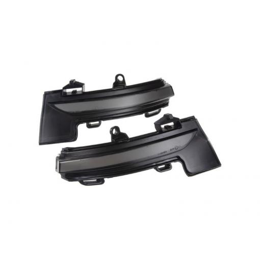 Dynamické blinkry LED CARCLEVER pro Škoda Octavia 3 oranžové