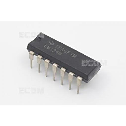 Logický obvod SN74LS74AN, duální D flip-flop, DIP-14