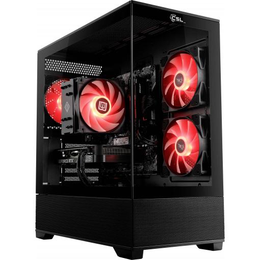 CSL Computer Gaming PC Gaming PC M11960H Intel® Core™ Ultra 7 265KF 5.5 GHz 32 GB RAM 2000 GB SSD Nvidia GeForce RTX™ 5070 12 GB GDDR7 93510