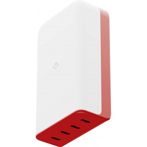 Twelve South Twelve South PlugBug 120W USB-C Wall Cha USB nabíječka, USB Power Delivery (USB-PD) , USB-C®, 120 W, Dodávka energie, bílá, červená