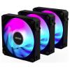 Gigabyte GP-ECFAN1203 PC větrák s krytem černá (š x v x h) 120 x 25 x 120 mm