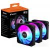 Gigabyte GP-ECFAN1203 PC větrák s krytem černá (š x v x h) 120 x 25 x 120 mm