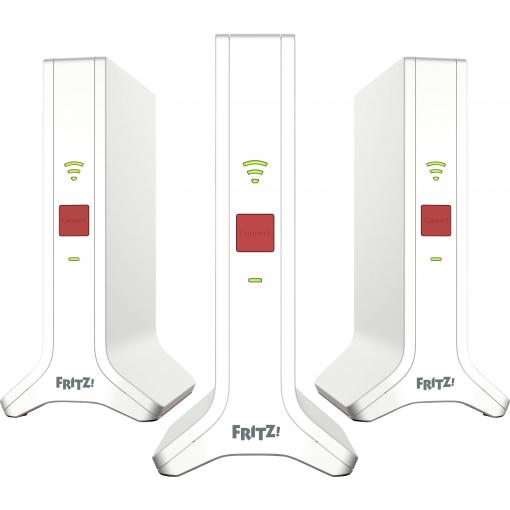 FRITZ! Wi-Fi repeater FRITZ!Mesh Set 4200 3er-Set, 20003107, LAN 10/100/1000 MBit/s, meshový