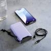 Intenso Intenso Power Bank F20000 purple powerbanka Li-Pol, 20000 mAh, Quick Charge 3.0, Power Delivery 3.0, PPS, USB-C®, USB-A, fialová, Indikátor stavu