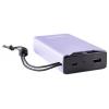 Intenso Intenso Power Bank F20000 purple powerbanka Li-Pol, 20000 mAh, Quick Charge 3.0, Power Delivery 3.0, PPS, USB-C®, USB-A, fialová, Indikátor stavu