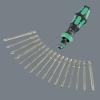 Wera Kompakt 60 RA-R Imperial 1 05051531001 sada bitů, plochý, křížový PH, křížový PZ, TORX BO, vnitřní čtyřhran, inbus, 1/4 (6,3 mm)
