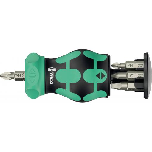Wera Kompakt Stubby Magazin RA 4 2025 Univerzální sada bitů