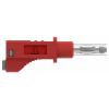 Electro PJP 2212/600V-CD1-50R měřicí kabel 50 cm červená 1 ks