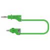 Electro PJP 2112-CD1-100V měřicí kabel banánková zástrčka 4 mm 100 cm zelená 1 ks