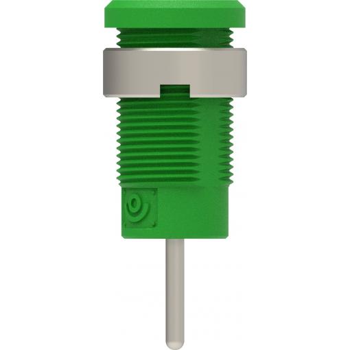 Electro PJP 3267-C-CD1-V bezpečnostní vestavná zásuvka 4 mm zelená 1 ks