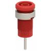 Electro PJP 3267-C-CD1-R bezpečnostní vestavná zásuvka 4 mm červená 1 ks