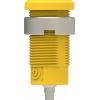 Electro PJP 3275-C-CD1-J bezpečnostní vestavná zásuvka 4 mm žlutá 1 ks
