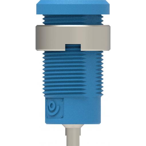 Electro PJP 3275-C-CD1-BL bezpečnostní vestavná zásuvka 4 mm modrá 1 ks