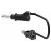 Electro PJP 2214/600V-CD1-25N měřicí kabel zásuvkový konektor 4 mm 25 cm černá 1 ks
