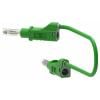 Electro PJP 2211/600V-CD1-100V měřicí kabel banánková zástrčka 100 cm zelená 1 ks