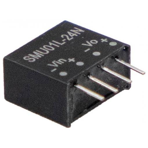 MEAN WELL SMU01N-12N DC/DC měnič napětí 0.084 A Počet výstupů: 1 x Obsah 1 ks
