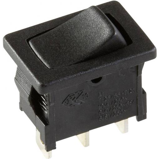 interBär 3631-100.22 kolébkový spínač 3631-100.22 250 V/AC 10 A 1x vyp/zap s aretací 1 ks