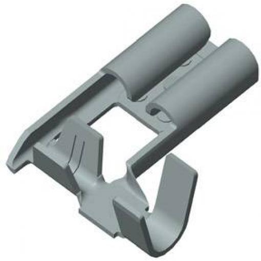 Vogt Verbindungstechnik 380205.67 faston zásuvka Šířka zástrčky: 4.8 mm Tloušťka konektoru: 0.5 mm 90 ° bez izolace kov 1 ks