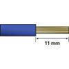 HellermannTyton 148-90038, HCPM-4, kabelová svorka, 1-2.5 mm², kontakty 4, transparentní, 1 ks