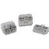 HellermannTyton 148-90038, HCPM-4, kabelová svorka, 1-2.5 mm², kontakty 4, transparentní, 1 ks