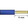 HellermannTyton 148-90040, HCPM-6, kabelová svorka, 1-2.5 mm², kontakty 6, fialová, 1 ks