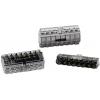 HellermannTyton 148-90041, HCPM-8, kabelová svorka, 1-2.5 mm², kontakty 8, černá, 1 ks