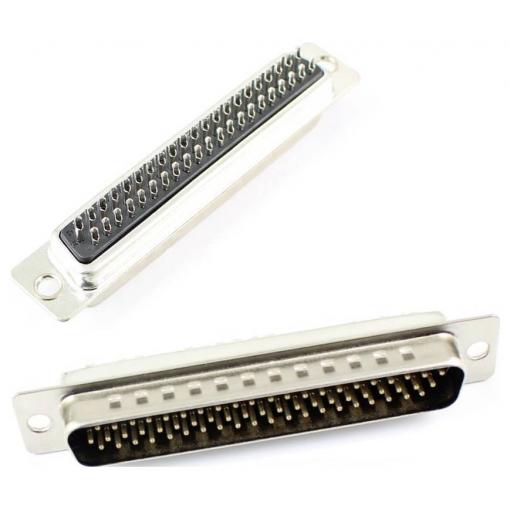 MH Connectors MHHDS62-M-N-B-S zástrčka D-SUB 180 ° Pólů: 62 do DPS 1 ks