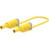 Electro PJP 2714-IEC-CD1-50J měřicí kabel 50 cm žlutá 1 ks