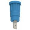 Electro PJP 3286-CD1-BL bezpečnostní lisovaná zásuvka 4 mm modrá 1 ks