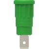 Electro PJP 3286-CD1-V bezpečnostní lisovaná zásuvka 4 mm zelená 1 ks