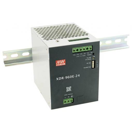 MEAN WELL XDR-960E-48 síťový zdroj na DIN lištu 48 V 20 A 960 W Obsah 1 ks