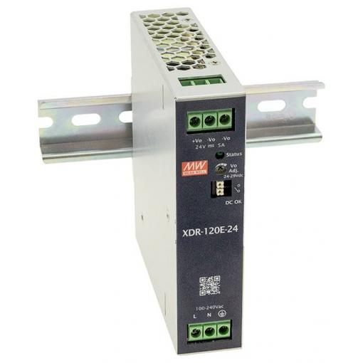 MEAN WELL XDR-120E-12 síťový zdroj na DIN lištu 12 V 10 A 120 W Obsah 1 ks