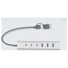 i-tec CAHUBMETAL7 USB Hub 4 + 3 porty USB-A, USB-C® USB 3.1 Gen1 5 GBit/s šedá CAHUBMETAL7