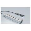 i-tec CAHUBMETAL7 USB Hub 4 + 3 porty USB-A, USB-C® USB 3.1 Gen1 5 GBit/s šedá CAHUBMETAL7