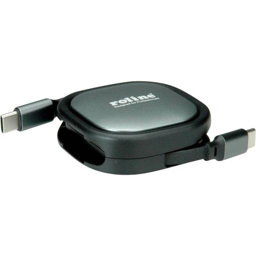 Roline USB kabel USB 2.0 konektor rj45 1.20 m černá stíněný 11.02.8420
