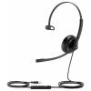 Yealink Yealink USB Headset UH34 Mono Teams Headset otevřená (On Ear) kabelová mono černá Redukce šumu mikrofonu regulace hlasitosti, Vypnutí zvuku mikrofonu,