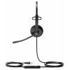 Yealink Yealink USB Headset UH34 Mono Teams Headset otevřená (On Ear) kabelová mono černá Redukce šumu mikrofonu regulace hlasitosti, Vypnutí zvuku mikrofonu,