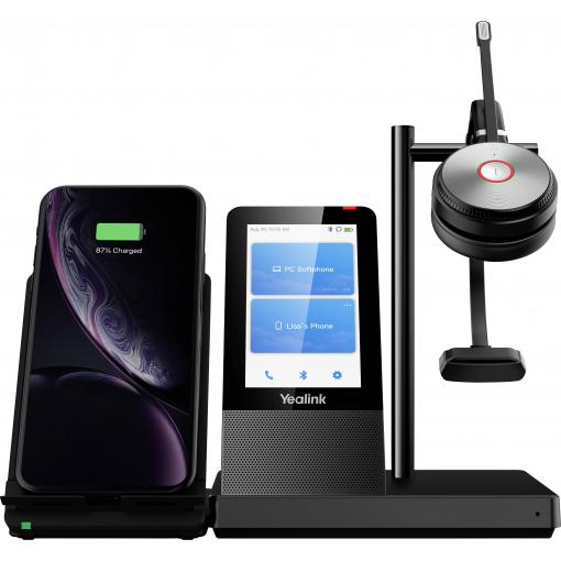 Yealink Yealink DECT Headset WH66 Mono UC Headset otevřená (On Ear) DECT mono černá telefon