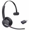 Yealink Yealink WH64 Hybrid Mono - Headset - On-Ear - DECT / Bluetooth Headset otevřená (On Ear) černá