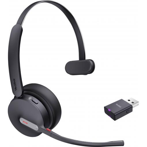 Yealink Yealink WH64 Hybrid Mono - Headset - On-Ear - DECT / Bluetooth Headset otevřená (On Ear) černá