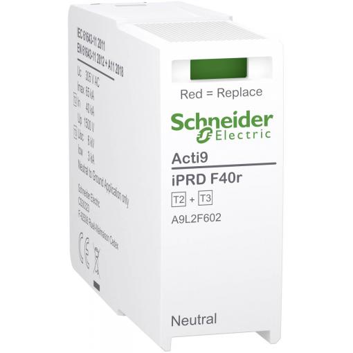 Schneider Electric A9L2F602 A9L2F602 náhradní modul přepětí 40 kA 1 ks