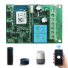 Tuya Zigbee Smart - dvoukanálový WiFi ovladač pro garážová vrata, 433MHz