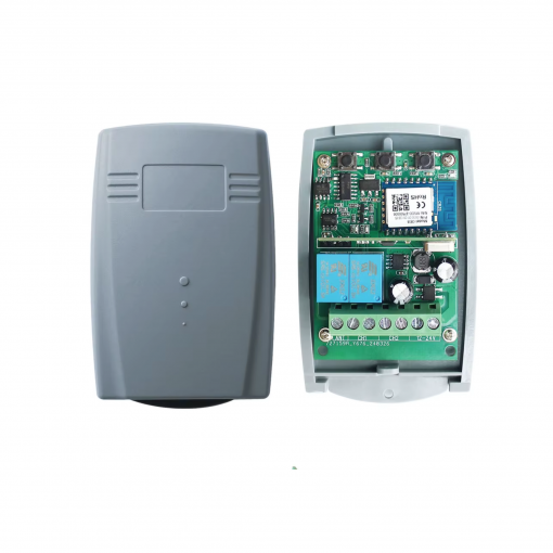 Tuya Zigbee Smart - dvoukanálový WiFi ovladač pro garážová vrata, 433MHz