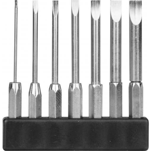 Donau Elektronik MBS70 sada bitů, 7dílná, plochý, 5/32 (4 mm)