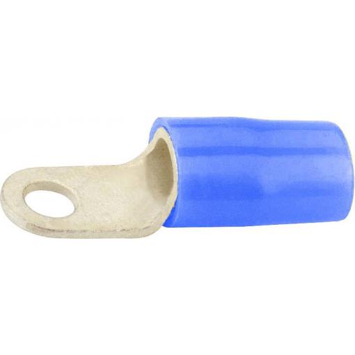 Vogt Verbindungstechnik 3645a kulaté kabelové oko Průřez (max.)=2.50 mm² Ø otvoru=8.4 mm částečná izolace modrá 1 ks
