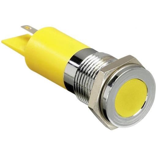 APEM Q14F1CXXW220E indikační LED bílá 230 V/AC Q14F1CXXW220E