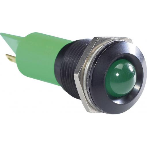 APEM Q16P1BXXG24E indikační LED zelená 24 V/DC