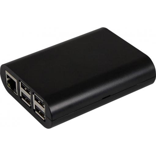 Joy-it RB-CASE+04B SBC skříň Vhodné pro (vývojové sady): Raspberry Pi® černá